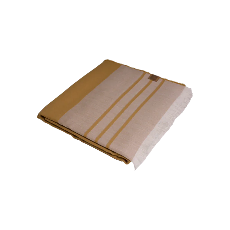 Cotton Ville wol & gerecycled katoen plaid