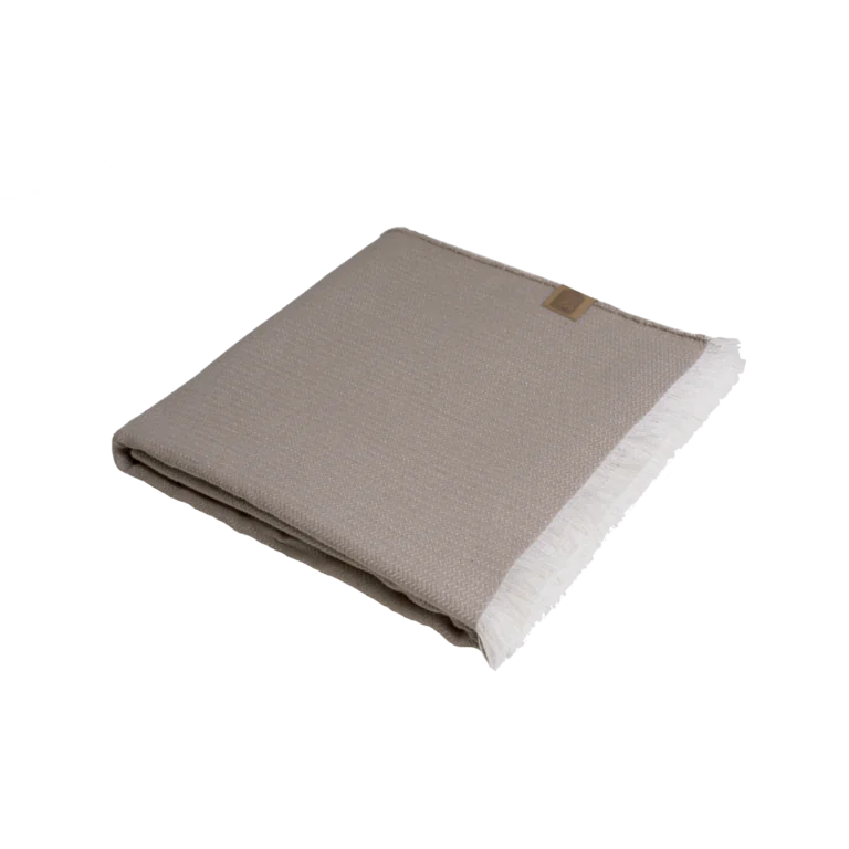 Eastown wol & gerecycled katoen plaid